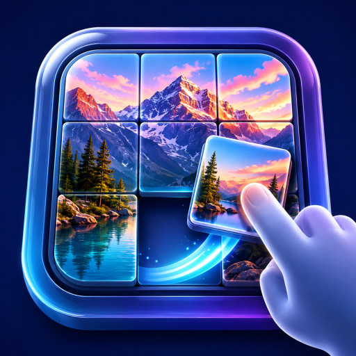 Photo Slide Puzzle game icon